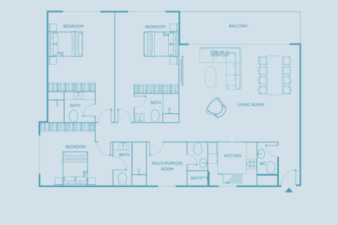 Apartamento para venda em Jumeirah Village Circle, Dubai, EAU 1 quarto, 40 m2 № 732541 - foto 8