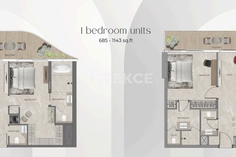Apartamento para venda em Dubai, EAU 1 quarto, 43 m2 № 730849 - foto 26