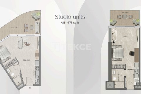 Apartamento para venda em Dubai, EAU 1 quarto, 43 m2 № 730849 - foto 25