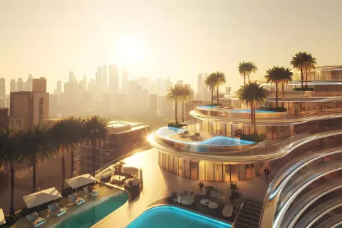 Apartment sa Business Bay, Dubai, UAE 1 silid-tulugan, 39 sq.m. № 729381 - larawan 5