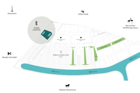 Mohammed Bin Rashid City, Dubai, UAE의 판매용 아파트 침실 2개, 89제곱미터 번호 735515 - 사진 6
