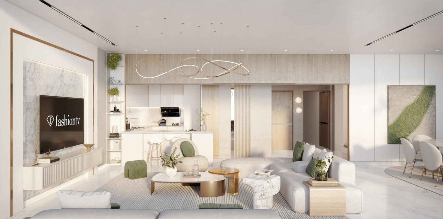 Lakás az Acacia by Fashion TV lakóparkban itt: Al Marjan Island, Ras Al Khaimah, EAE, 2 hálószoba, 99.05 m², azonosító: 613094
