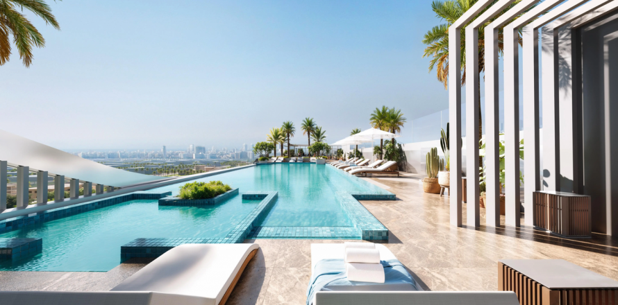 Apartemen di Al Satwa, Dubai, UEA 1 ruangan, 37 m2 nomor 719522