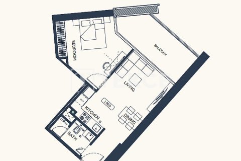 Apartman u gradu Dubai, UAE 1 soba, 35 m2 Br. 730921 - Slika 15