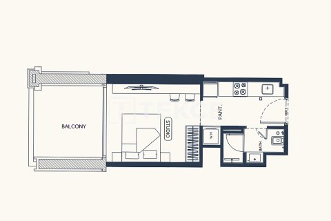 Apartman u gradu Dubai, UAE 1 soba, 35 m2 Br. 730921 - Slika 16
