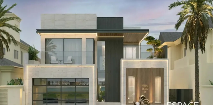 Willa w Palm Jumeirah, Dubai, ZEA 4 sypialnie, 520 mkw. nr 737968