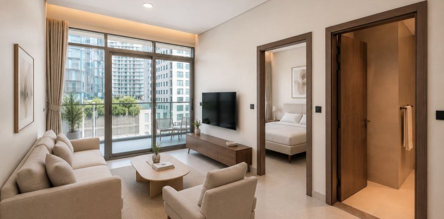 Apartmen di Business Bay, Dubai, UAE 1 bilik tidur, 63.5 meter persegi № 722114