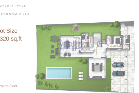 ویلا برای فروش در  Al Hamra Village، Ras Al Khaimah، امارات متحده عربی  5 خوابه ، 797.9 متر مربع ، شماره 709272 - تصویر 12