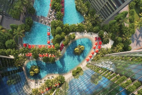 Byt v Business Bay, Dubai, SAE 1 pokoj, 58.53 m² Č.: 637868 - fotografie 1