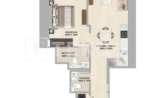 Apartmán v Jumeirah Lake Towers, Dubai, SAE 1 spálňa, 64 m2 č. 658645 - Fotografia 11