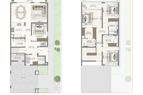 Vila u Dubai South (Dubai World Central), UAE 3 spavaćih soba, 227 m2 Br. 689926 - fotografija 5