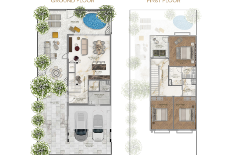 Adosado en venta en Jumeirah Golf Estates, Dubai, EAU 3 dormitorios, 205 m2 № 689923 - foto 6