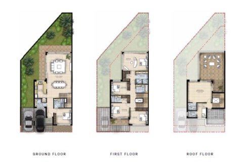 Kamienica na sprzedaż w DAMAC Hills (Akoya by DAMAC), Dubai, ZEA 6 sypialnie, 386 mkw., nr 689928 - zdjęcie 10