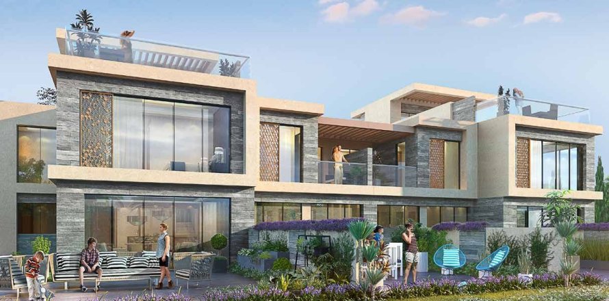 Kamienica w DAMAC Hills (Akoya by DAMAC), Dubai, ZEA 6 sypialnie, 386 mkw. nr 689928