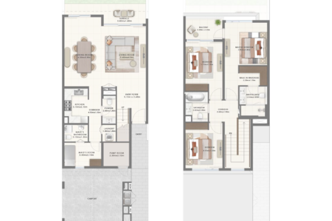 Kuća u nizu u gradu The Valley, Dubai, UAE 3 spavaće sobe, 232 m2 Br. 689815 - Slika 6
