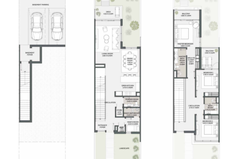 Townhouse til salg i Dubai, UAE 3 soveværelser, 248 kvm № 689814 - foto 6
