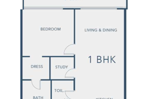 Dubai, BAE’de satılık daire 1 oda, 59 m&sup2; No 689810 - fotoğraf 5