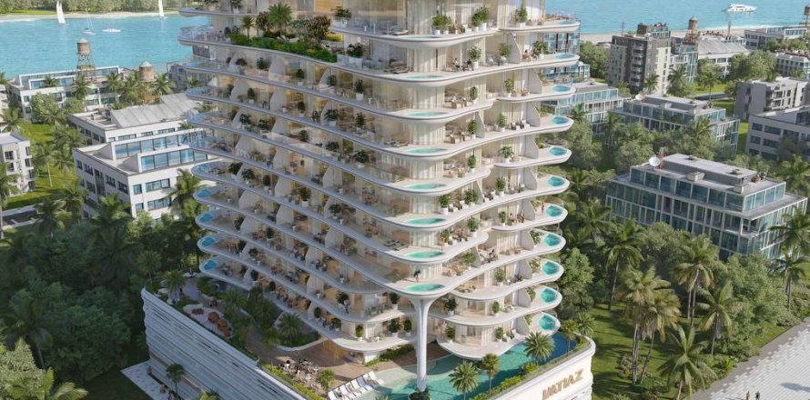 Dubai, BAE’de daire 1 oda, 59 m&sup2; No 689810