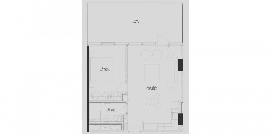 Appartement à Business Bay, Dubai, EAU: 1 chambre, 88 m2 № 631969