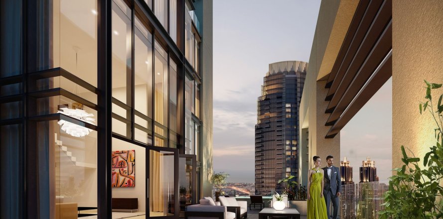 阿联酋 Dubai Downtown Dubai (Downtown Burj Dubai) 公寓  1 卧, 78 平方米 , 编号 704925