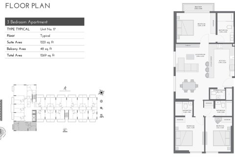 Apartmen di EQUITI GATE di Jebel Ali, Dubai, UAE 1 bilik, 35 meter persegi № 728618 - foto 7