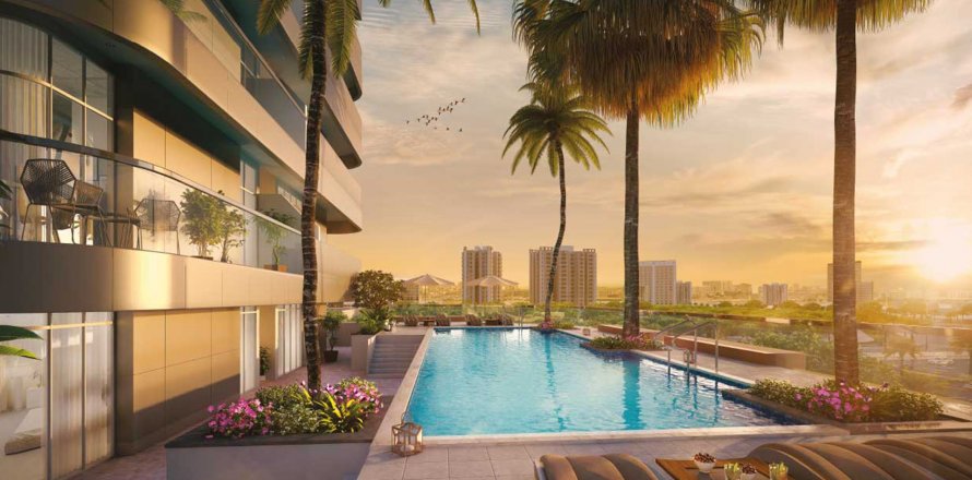 Apartament w Dubai Sports City, Dubai, ZEA 1 sypialnia, 69.15 mkw. nr 259855