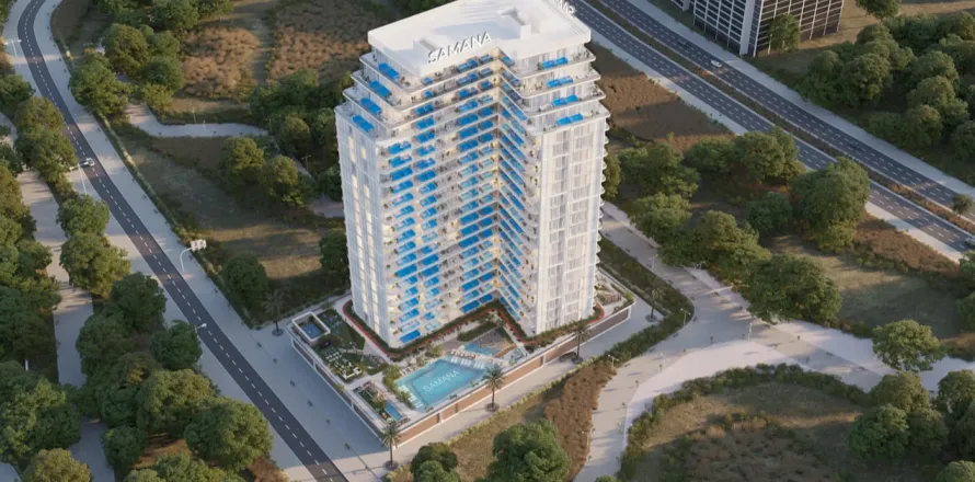 Apartemen di Dubai Investment Park, UEA 1 kamar tidur, 39 m2 nomor 729278