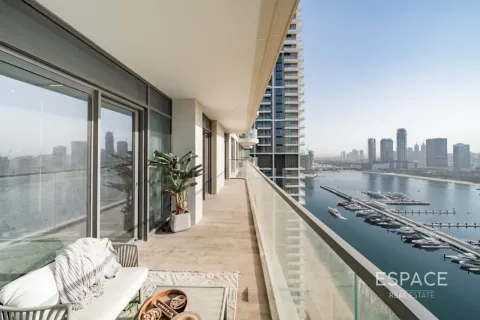 Пәтер Dubai Harbour, Дубай, БАӘ-да 3 жатын бөлмелер, 163 м² № 738022