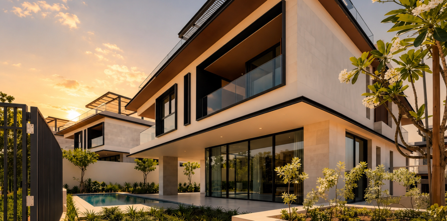 Vilă în Tilal Al Ghaf, Dubai, EAU 5 dormitoare, 1047.2 mp.  №749843