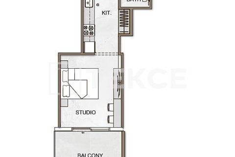 Appartamento in vendita a Business Bay, Dubai, EAU 1 camera, 44 mq. № 699563 - foto 8