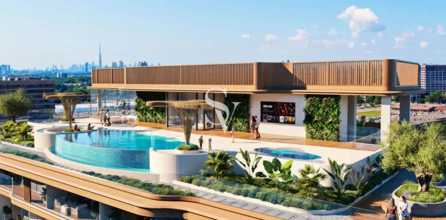 Dubai South (Dubai World Central), UAE의 아파트 침실 1개, 82제곱미터 번호 732055