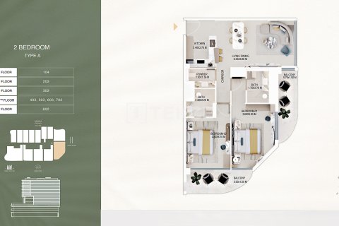 Apartment sa Al Satwa, Dubai, UAE 1 silid, 38 sq.m. № 730779 - larawan 25