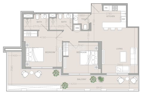 Apartment sa Jumeirah Village Triangle, Dubai, UAE 1 silid-tulugan, 66 sq.m. № 730780 - larawan 20