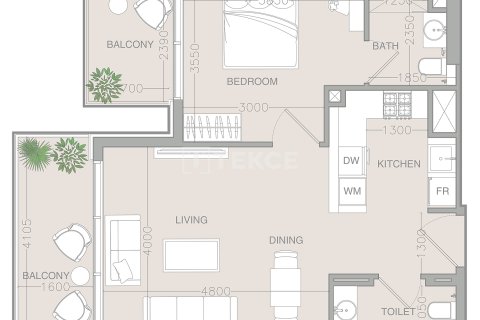 Apartment sa Jumeirah Village Triangle, Dubai, UAE 1 silid-tulugan, 66 sq.m. № 730780 - larawan 22