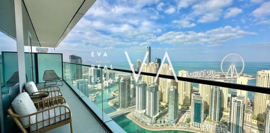 Apartemen di Dubai Marina, UEA 3 kamar tidur, 154 m2 nomor 637646
