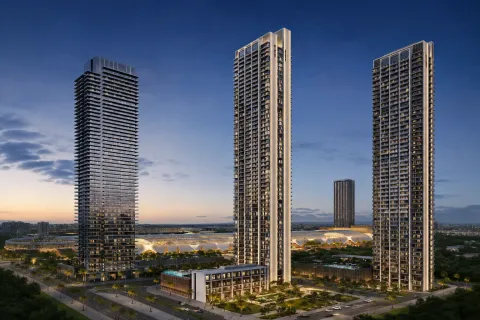Apartemen di Dubai Creek Harbour (The Lagoons), UEA 1 kamar tidur nomor 740873