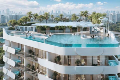 Apartament în Dubai, EAU 3 dormitoare, 138 mp.  №732992