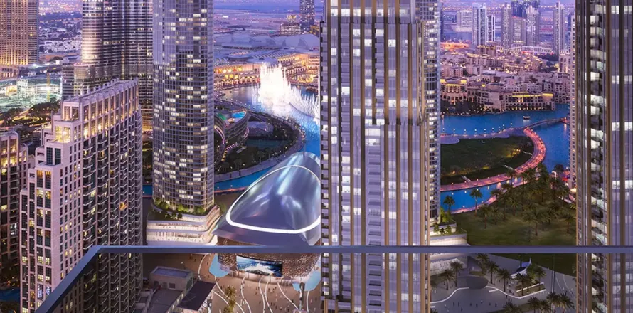 Apartment i Downtown Dubai (Downtown Burj Dubai), Dubai, UAE 1 soveværelse № 720935