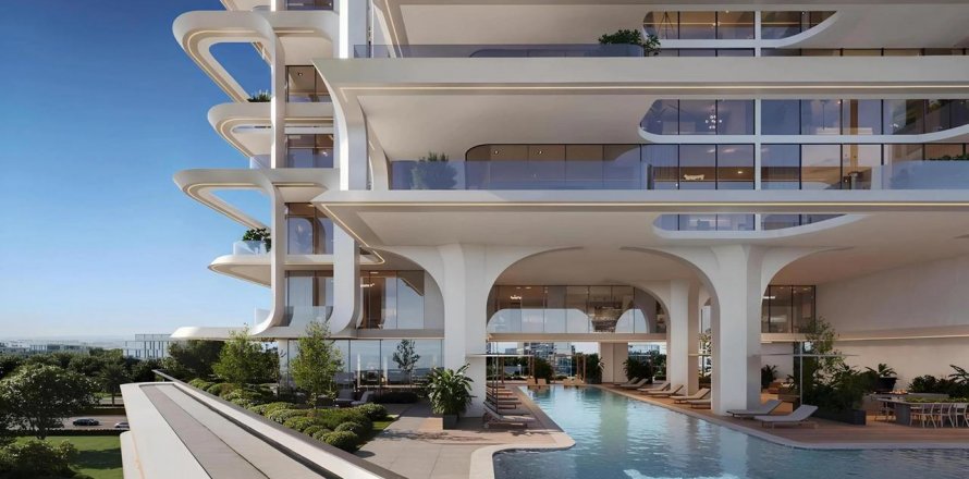 Apartemen di Dubai, UEA 3 kamar tidur, 124 m2 nomor 641957