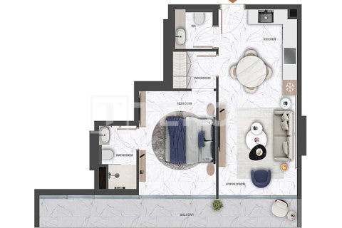 Dubai Land, Dubai, संयुक्त अरब अमीरात में अपार्टमेंट, 1 कमरा, 36 वर्ग मीटर, संख्या 730767 - फ़ोटो 12