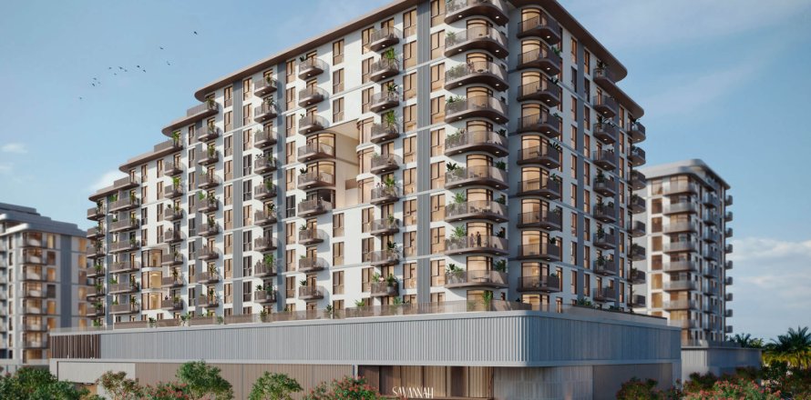 Apartment i Town Square, Dubai, UAE 1 soveværelse, 61 kvm № 728661