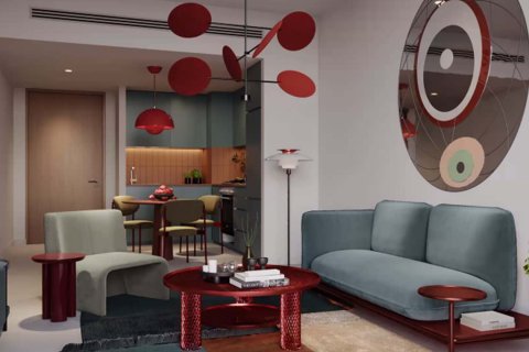 Apartmen di THE EDGE di Business Bay, Dubai, UAE 2 bilik tidur, 83.0 meter persegi № 246486 - foto 3