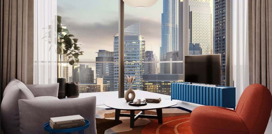 Apartmen di THE EDGE di Business Bay, Dubai, UAE 2 bilik tidur, 83 meter persegi № 246486