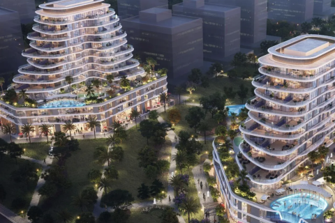 Apartment i Dubai, UAE 1 soveværelse, 90 kvm № 700282