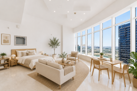 Apartemen di Dubai Sports City, UEA 1 ruangan, 41.54 m2 nomor 749113
