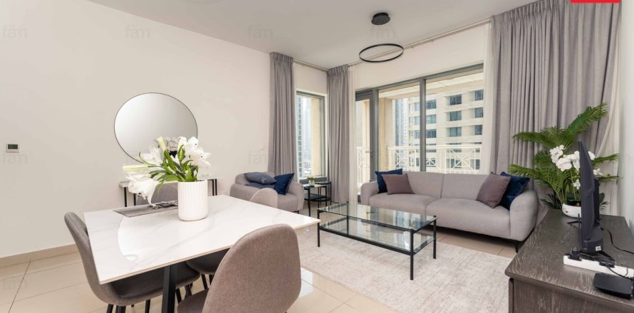 آپارتمان در Downtown Dubai (Downtown Burj Dubai)، Dubai ، امارات متحده عربی 2 خوابه ، 107.3 متر مربع.  شماره 722068