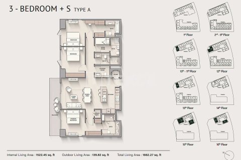 Dubai Silicon Oasis, Dubai, BAE’de satılık daire 1 yatak odası, 72 m&sup2; No 726461 - fotoğraf 10
