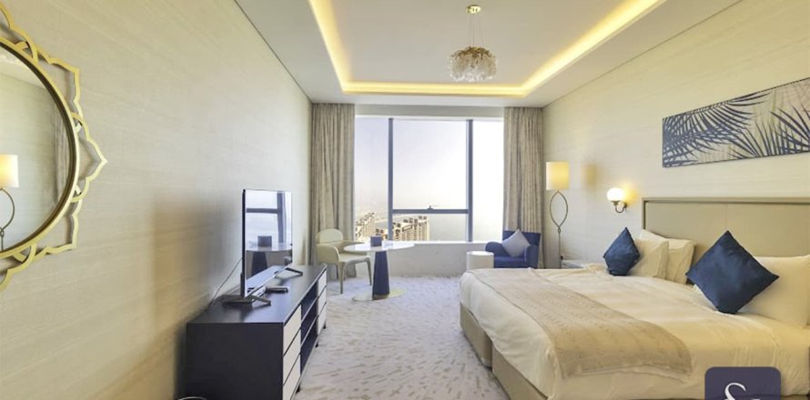 דירה ב Palm Jumeirah, Dubai, איחוד האמירויות 1 חדר, 48 מ"ר מספר 698278