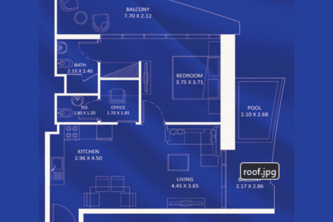 Apartemen di Jumeirah Village Triangle, Dubai, UEA 1 ruangan nomor 732770 - foto 10