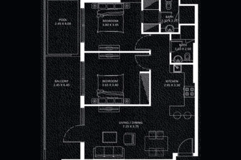 Apartament de vânzare în Jumeirah Lake Towers, Dubai, EAU 1 dormitor, 37 mp.  №732775 - poză 12